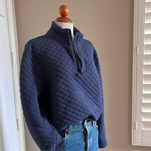 Island Sands Cotton Blend Quilted Pullover